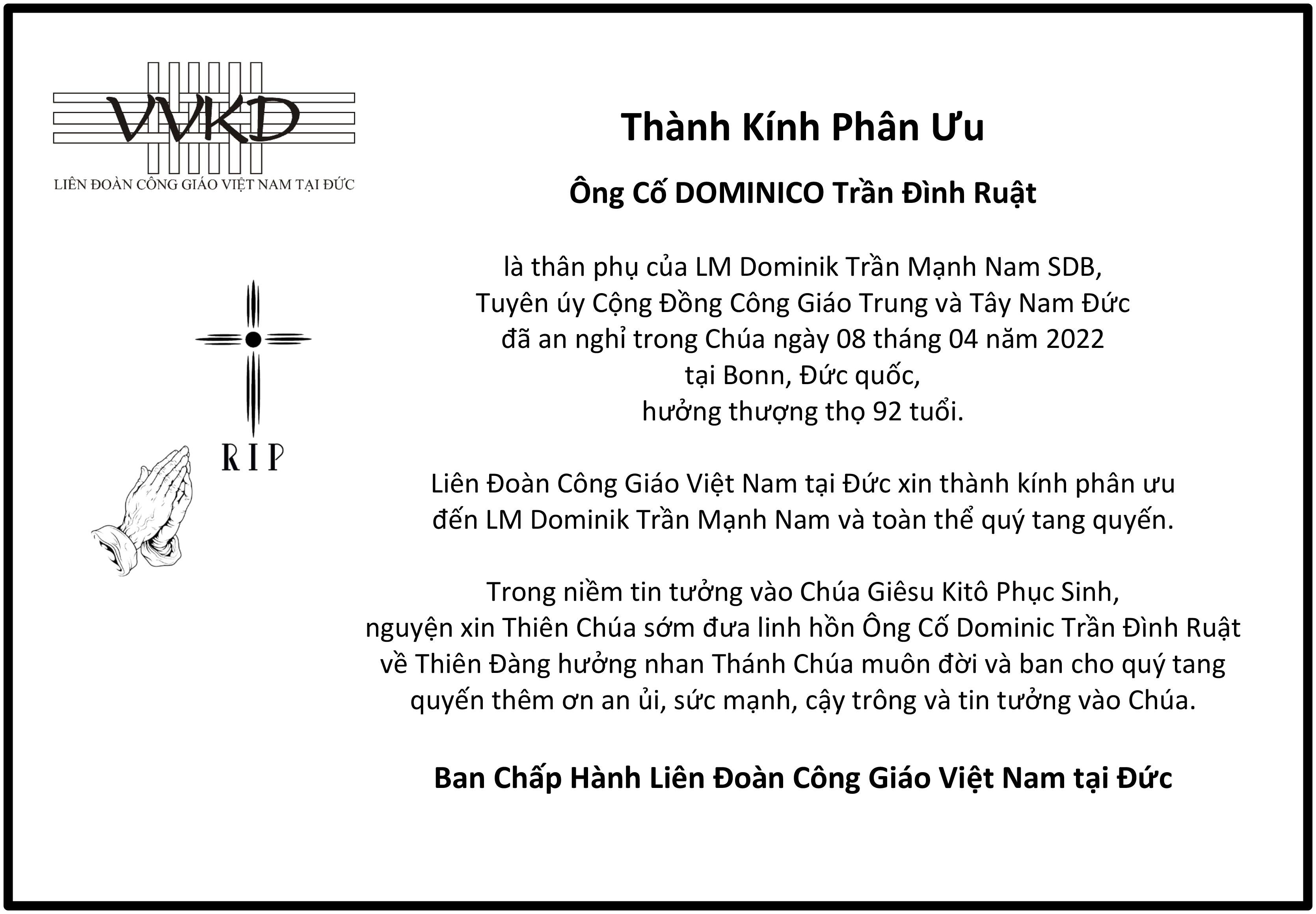 Phan Uu Ong Co Tran Dinh Ruat