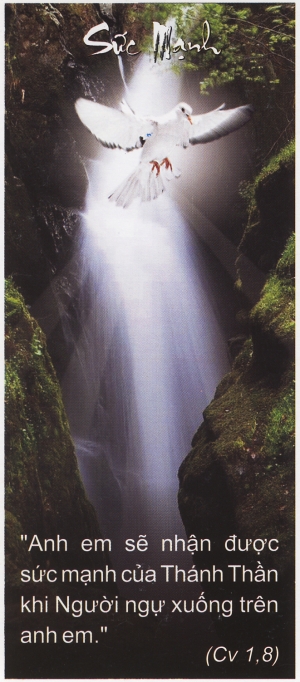 Dòng nước, hình ảnh Chúa Thánh Thần
