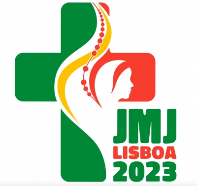 Logo Ngày Quốc tế Giới trẻ năm 2023 tại Lisbon