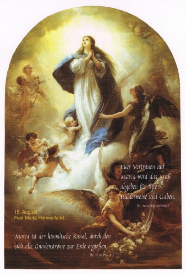 Phúc Âm Thứ Năm 15.08.2019 Lễ Đức Mẹ Lên Trời