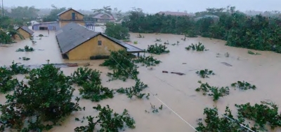 Hilfe für die Opfer von Taifun Nangka