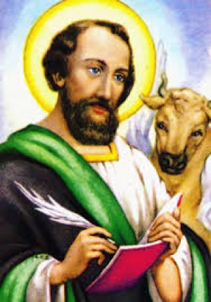 Hình ảnh thánh sử Luca, tác giả phúc âm Chúa Giêsu